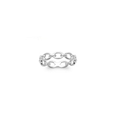 RINGPLATEDSILVER 925 RHODIUM