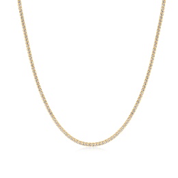 Gold Pavé Necklace