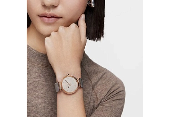 WATCH S.STEEL IP ROSE MESH STRAP