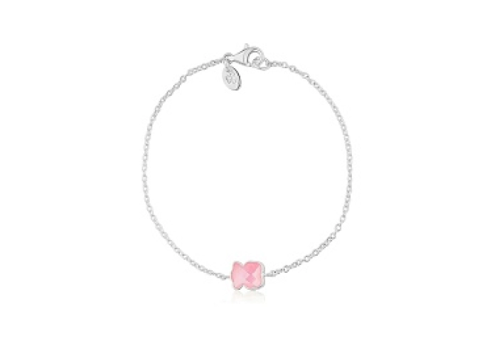 SILVER BRACELET QUARTZITE 9MM GEMSTONES