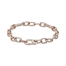 14k Rose gold-plated link bracelet /589662C00-4