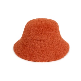 POL.POLI,HAT T FLUFFY ORANGE