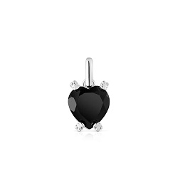 SILVER PENDANT ONIX