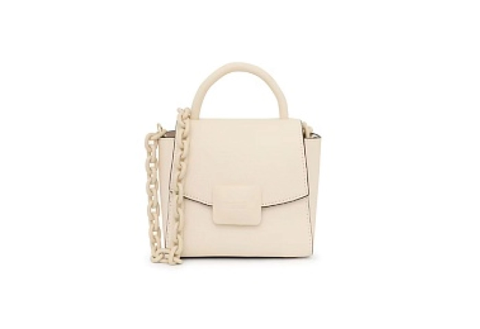 PVC.PU,MINIHANDBAG T LUCIA BEIGE