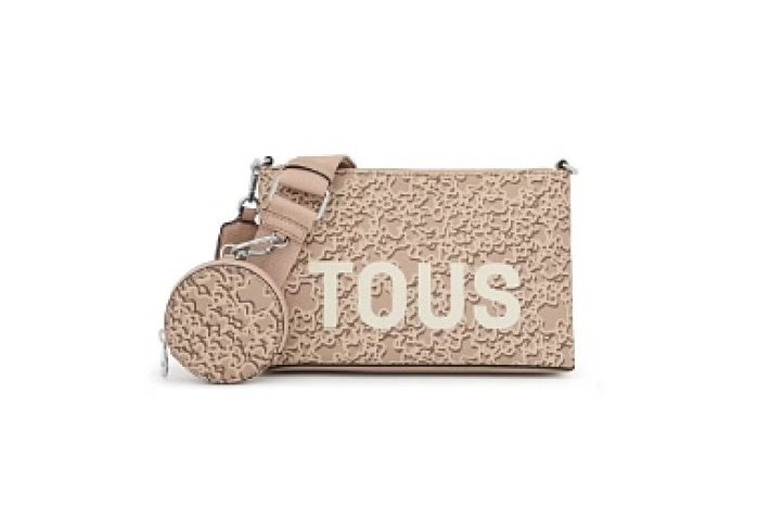 PVC.PU.COT,HANDBAG FLAT K M EVOLUT TOPO -MULTI