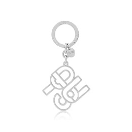 ZN.LAT,KEYCHAIN SILHOUTTE T MANIF SILVER