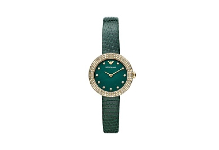 MOP ANLG 0 JWL WATCH GP LEATHER STRP /AR11419