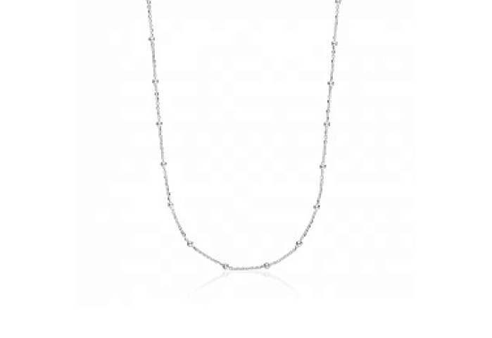 SILVER CHOKER BALLS 50-55 TO 60CM