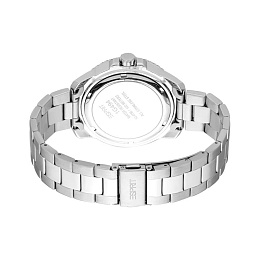 ESPRITSilverBracelet,Dial,Men3 StainlessHandsWatch,Date,SilverSteel10MetalColorATM Case,