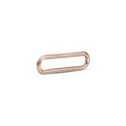 14k Rose gold-plated long link /789656C00