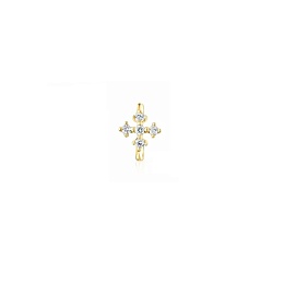18KT GOLD 1 EARRING 6MM 0.08CT H/SI DIAM