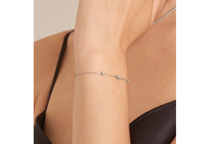 Smooth Twist Chain Bracelet