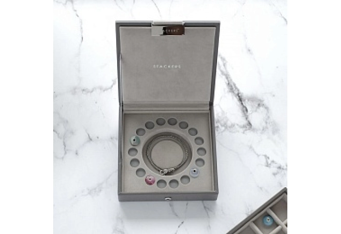 Mink Square Charm Jewellery Box Lid