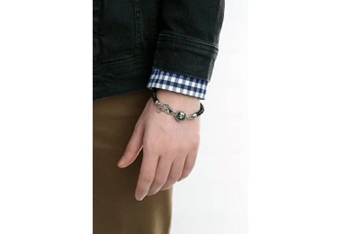 BRACELET BASE METAL WITH AGATE