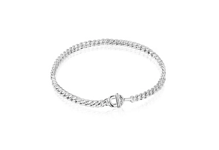 SILVER BRACELET 17.5CM