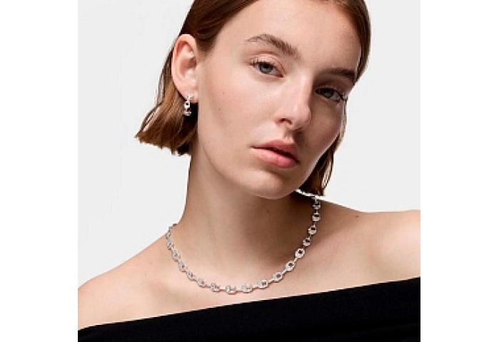SILVER CHOKER CHAIN 45,5CM