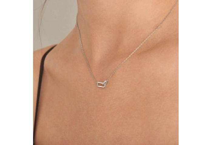 Glam Interlock Necklace