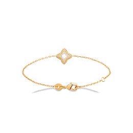 BRACELETCZ 18 KT GOLD PLATED