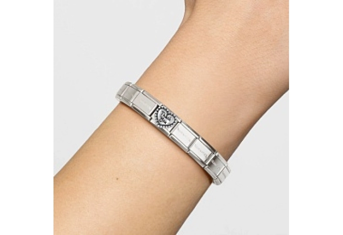 Composable Classic SIMBOLI OSSIDATI acciaio Cuore 