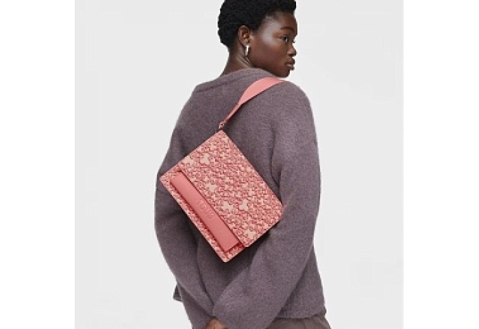 PVC.PU.COT,HANDBAG M. K M EVOL CORAL