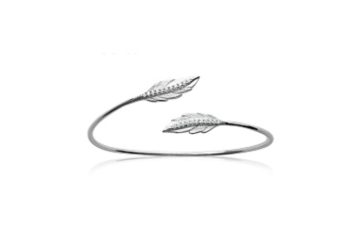 BANGLEPLATED CZSILVER 925 RHODIUM
