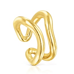SILVER GOLD PLATED RING N11-13