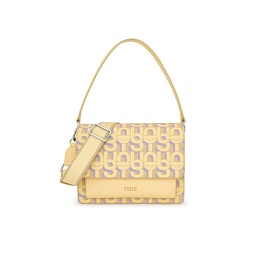 PVC.PU.COT,HANDBAG M. T MANIFESTO CREAM