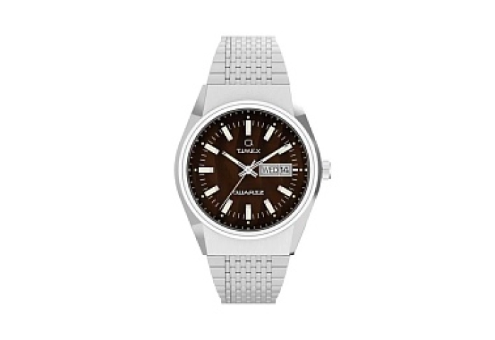 Q Falcon Eye SST Brown Dial