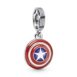 Marvel Captain America Shield sterling silver dang