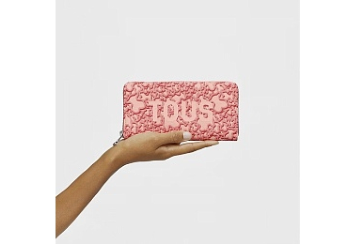 PVC.PU.COT,WALLET M.K M EVOLUTION CORAL