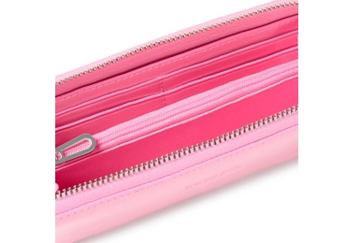 PU.COT,WALLET M NEW DORP PINK