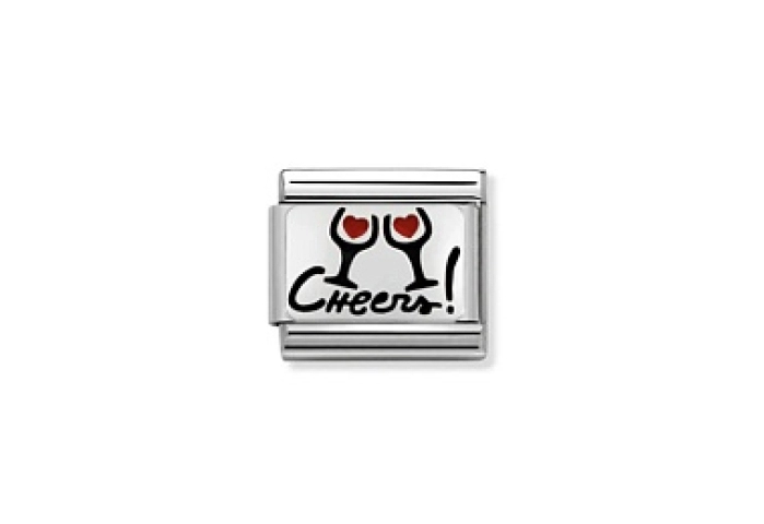 Composable CL PLACCHE OSSIDATE in acciaio Cheers c