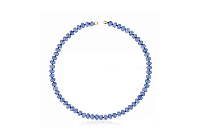 QUARZITE /SILVER GOLDPLATED CHOKER HOLD