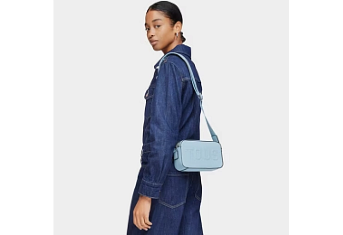 PU.COT,HANDBAG-REPOR TLARUE NEW LIGHT BL