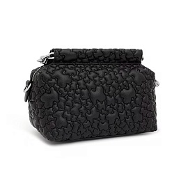 PU.COT,HANDBAG S T JANE PUFFY BEAR BLACK