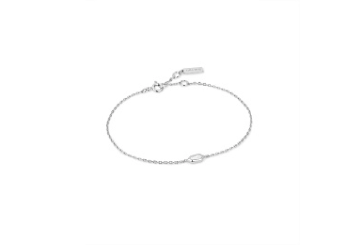  SPARKLE EMBLEM CHAIN BRACELET