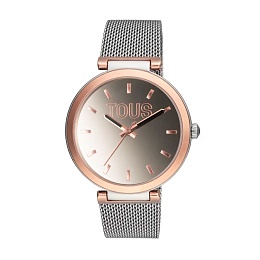 WATCH S.STEEL IP ROSE MESH STRAP