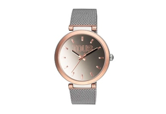 WATCH S.STEEL IP ROSE MESH STRAP
