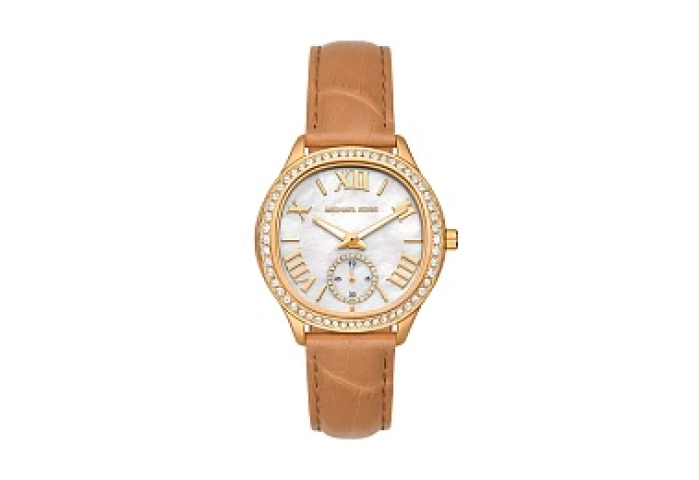 MOP-ANALOG WATCH 0 JWL GP LEATHER STRAP