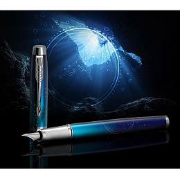 Ручка перьевая Parker &quot;IM Special Edition Submerge&quot; синяя, 0,8мм, подарочная упаковка