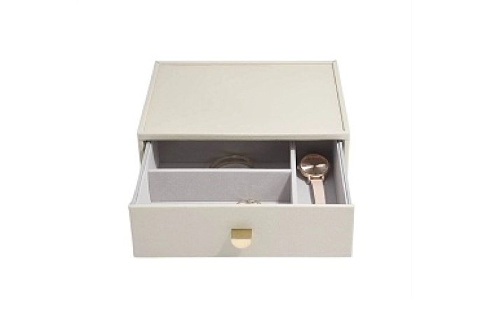 Oatmeal Classic Deep 3  Drawer