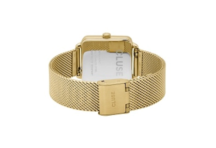La Tétragone Mesh Black, Gold Colour