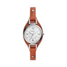 ANALOG WATCH 0 JWL SS LEATHER STRAP