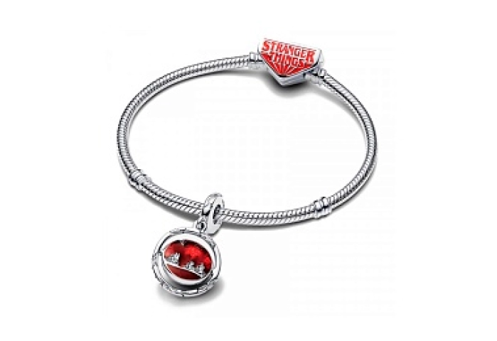 Stranger Things sterling silver spinning dangle wi