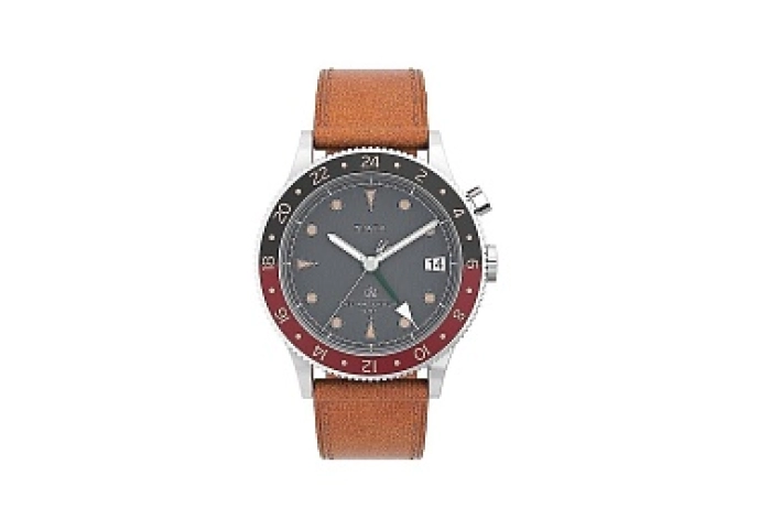 Waterbury Traditional GMT 39mm SST Black