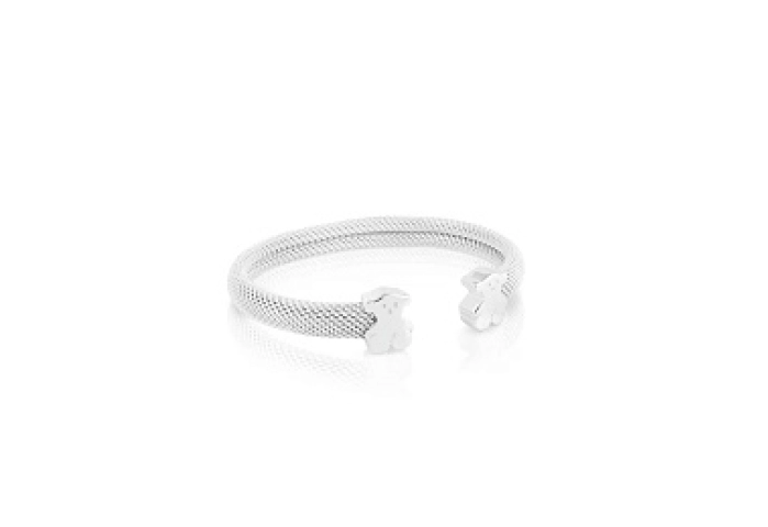 SILVER CUFF MESH 7X4 N17