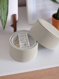 Oatmeal Bedside Jewellery Pod