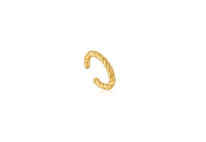 GOLD ROPE EAR CUFF
