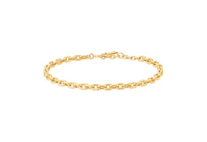 Gold Medium Chain Bracelet