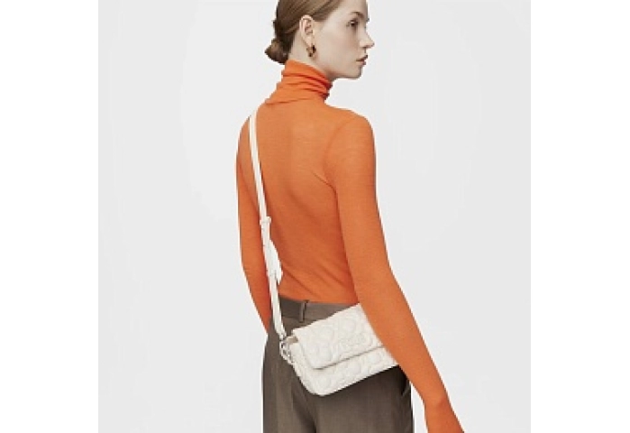 COT.PU.SIL,MINIHANDBAG FLAP T BOLD BEIGE
